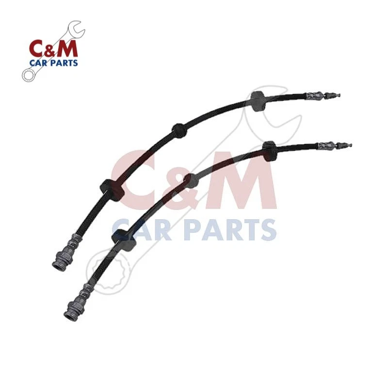 Par de mangueras de freno delantero para SAAB 9000 de 1984 a 1998 - QH Foto 1 de 1