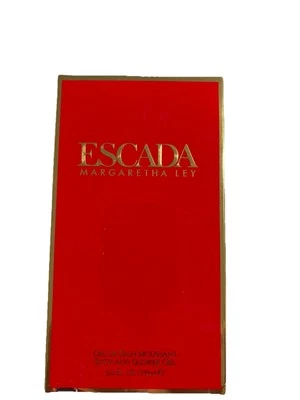 Gel de Banho e Duche Vintage Escada Margaretha Ley 6,8 Oz NOVO na CAIXA - Imagem 1 de 3