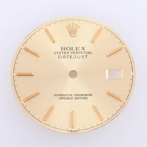 Rolex Datejust 36mm Champagne Stick Dial, T Swiss T, Part 16013 16233 #C39 - Bild 1 von 5