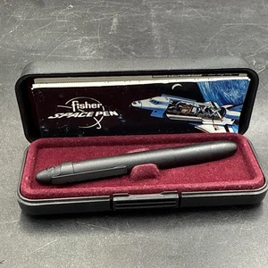 Fisher Space Pen Black Bullet Writes Upside Down Works (T) - Picture 1 of 4