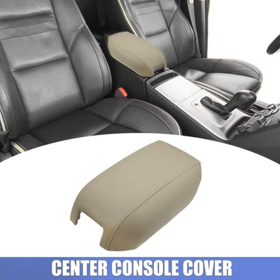 Tapa de cubierta de consola central de coche para Volvo XC90 2004-2014 reposabrazos cubierta almohadilla beige Foto 1 de 4