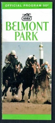 CHAMPION CHIEF'S CROWN IN 1984 GRADE 1 COWDIN HORSE RACING PROGRAM! - Image 1 of 2