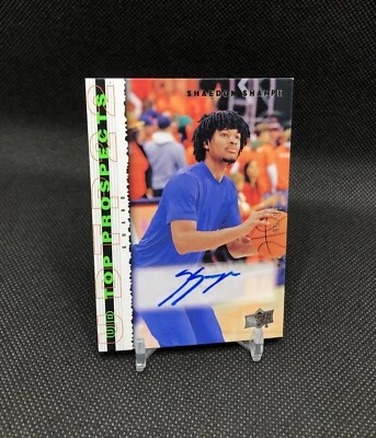 2022 UD Goodwin Champions Shaedon Sharpe “TOP PROSPECTS” AUTO /99 SP RC #TP-SS - Image 1 of 4