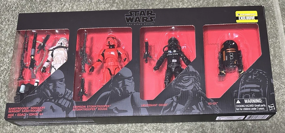 Star Wars IMPERIAL FORCES Black Series 6 " EE Exclusive SERGEANT CRIMSON R2-Q5 - Image 1 of 4