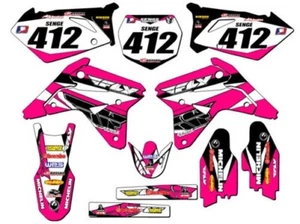 2007 RMZ 450 13 FLY Pink Senge Graphics Kit Compatible with Suzuki - Picture 1 of 10