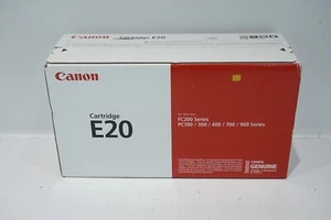 CARTUCHO CANON E20 NEGRO SELLADO para FC200, PC100, 300, 400, 700, 900 SERIES - Imagen 1 de 6