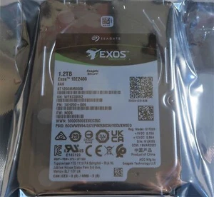 NEW Exos ST1200MM0009 1.2TB 10K RPM 10K 2.5" 12Gb/s 512n SAS Hard Drive - Picture 1 of 5