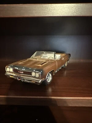 ERTL Rustic Brown 1:18 1969 Plymouth GTX Diecast Model Car - Image 1 of 4