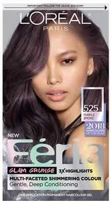 L'Oreal Paris Feria 525 Purple Smoke Shimmering Permanent Hair Colour - Picture 1 of 1