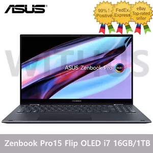 ASUS Zenbook Pro15 Flip OLED UP6502ZD-M8020W i7 16GB/1TB 15,6" Touch Laptop - Bild 1 von 11