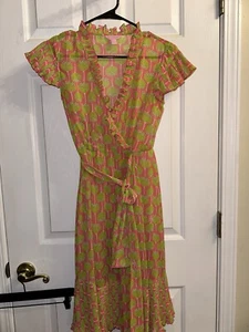 LILLY PULITZER Wickelkleid mit Driscoll-Print - Größe 4 - Bild 1 von 6