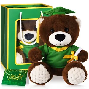 ZJoey Bear with Graduation Cap Toys Class of 2025 Plush Stuffed Teddy Bear An... - Picture 1 of 7