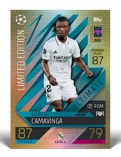 Topps Match Attax Extra 2022/23 22/23 Camavinga Blue Limited Edition LE BL 2