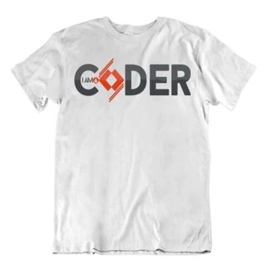 Coder Cool Design T-Shirt Programmer Shirt Computer Nerd Tee Textile - Picture 1 of 8