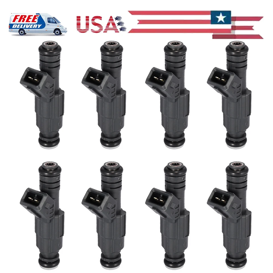 Inyector de combustible OEM 8 piezas 0280155823 para Range Rover BMW 740IL 740I 540I X5 Z8 4,4 L Foto 1 de 4