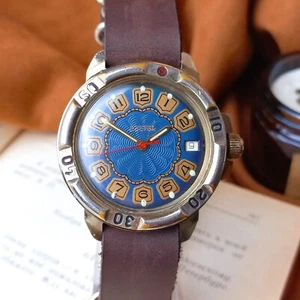 Vostok Komandirskie Soviet Mechanical Wristwatch Wostok Military Men's Watch - Picture 1 of 12