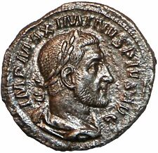 Maximinus Thrax silver denarius, 235-238. Found Peterborough. RIC 12