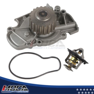 Bomba de agua con termostato para 92-98 Honda Accord Acura CL Isuzu Oasis 2,2 L SOHC Foto 1 de 4
