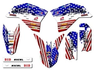 2009-2015 SX 50 MERICA Usa Senge Graphics Kit Compatible with KTM - Picture 1 of 10
