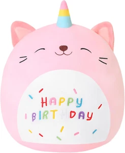 Cat Plush Toy Unicorn Cat Stuffed Animal Cute Birthday Cat Plushies Pillow Soft - Picture 1 of 12