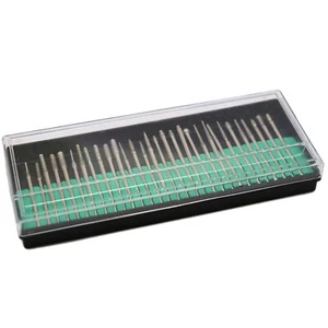 30pcs Fraises Diamantées 3mm Proxxon Dremel - Verre Résine Pierre Bois Gravure - Imagen 1 de 2