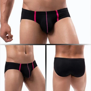 T-back See-through G-string Panties Underwear Brief Pouch Swimming Men's Spande - Picture 1 of 17