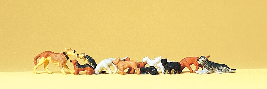 Preiser 14165 H0 Hunde und Katzen - Bild 1 von 1