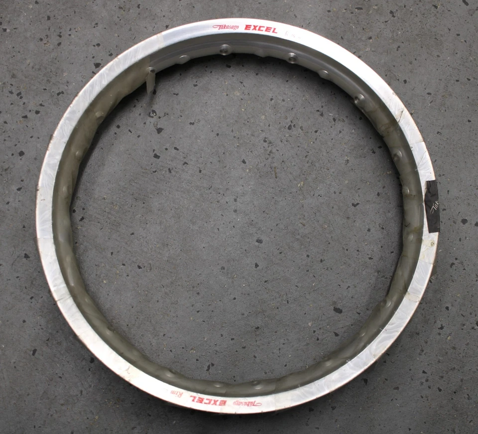 LLANTAS EXCELL 14x1,60 28 agujeros plata takasago zs407: kawasaki kx80 1987 Foto 1 de 2