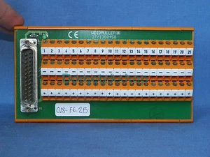 Weidmuller 27/1360458 wire to 25 pin plug interface board, 60-day warranty - Picture 1 of 2