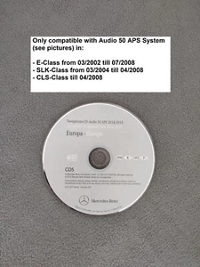 CD Navigation Mercedes AUDIO 50 APS NTG1 SPANIEN PORTUGAL 2015 SLK CLS E Klasse - Bild 1 von 2