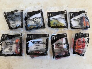 BRAND NEW SEALED McDonalds Happy Meal Toys Hot Wheels 2006 SET OF 8 - Picture 1 of 19