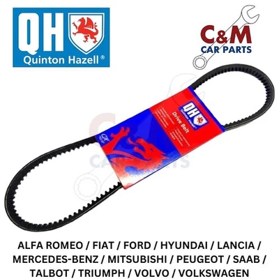 ALTERNATOR DRIVE BELT fits FIAT 131 1.6 & 2.0 SUPER (1978-1984) - QH - Изображение 1 из 4