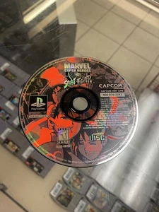Disco de juego Marvel Super Heroes vs Street Fighter PlayStation PS1 solamente - Imagen 1 de 1