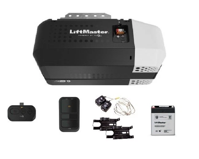 Liftmaster 2420L  3/4 HPs DC Chain Garage Door Opener w/ Camera & Battery Backup - Image 1 of 4