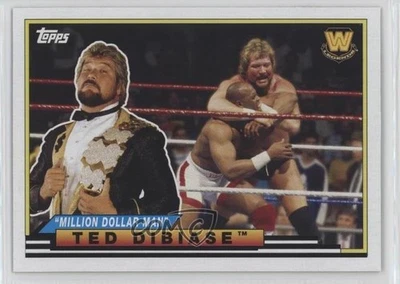 2018 Topps Heritage WWE Big Legends Million Dollar Man Ted DiBiase #BL-35 - Image 1 of 2