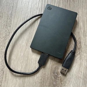Seagate 2TB Game Drive External Hard Drive PlayStation 4 PS4 SRD00F1 w/ Cable - Picture 1 of 5