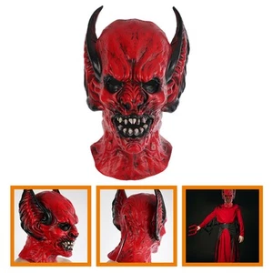 Realistic Horror Mask Creepy Halloween Cosplay Head Mask for Theme Party Cosplay - Picture 1 of 12