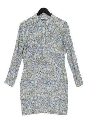 Vestido Camisa Midi Freebird S en Blanco Foto 1 de 4