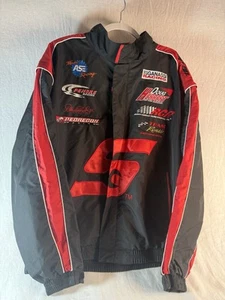 VINTAGE 90'S SNAP-ON NASCAR Racing Jacket Black Red NEW WITH TAGS MENS XL HH - Picture 1 of 24