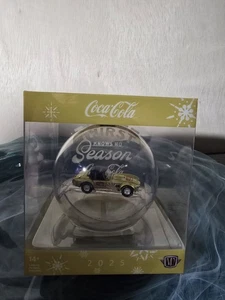 Sealed 2025 M2 Machines Ornament Chase  Coca-Cola 1965 Ford Shelby Cobra - Picture 1 of 6