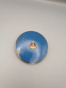 Vintage Puderdose von Stratton  Motiv „Krönungskrone / Royal - Picture 1 of 8
