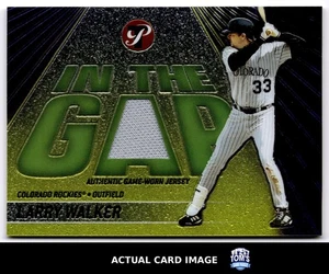 2002 Topps Pristine #IG-LW LARRY WALKER Colorado Rockies HOF MEM #/1000 NM - Picture 1 of 4