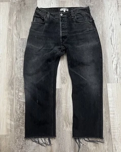 Re/Done Levi’s Reconstructed Jeans USA Größe 30 schwarz 26” Schrittlänge - Bild 1 von 12