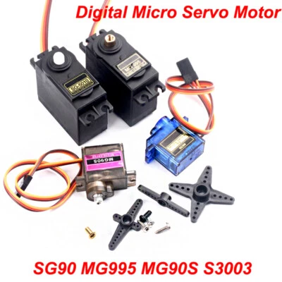 MG995 MG90S S3003 Metal Gear Digital Micro Servo Motor RC Helicopter Airplane - Bild 1 von 4