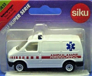 Siku 0835 Volkswagen Ambulance 1/64 S Scale Die-cast New MIB - Picture 1 of 1