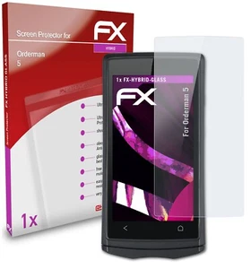 atFoliX Pantserglasfolie voor Orderman 5 Glass Protector 9H Beschermend pantser - Afbeelding 1 van 5