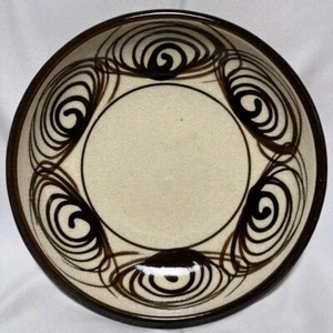 Umanome Plate Horse Eye Antique Made In Japan Seto Hongyo Kiln D 22.5 x H 4cm - Picture 1 of 6