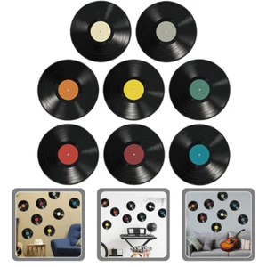 16pcs Retro Practical Premium Vinyl Records Wall Decor Store - Picture 1 of 12
