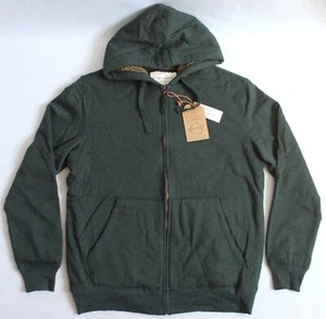 Weatherproof Mens Size M Sherpa-Lined Green Full Zip Hooded Sweatshirt 2F223612 - Picture 1 of 6