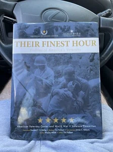 Their Finest Hour: Profiles of America's Veterans by Wesley Millet Book and CD - Picture 1 of 4